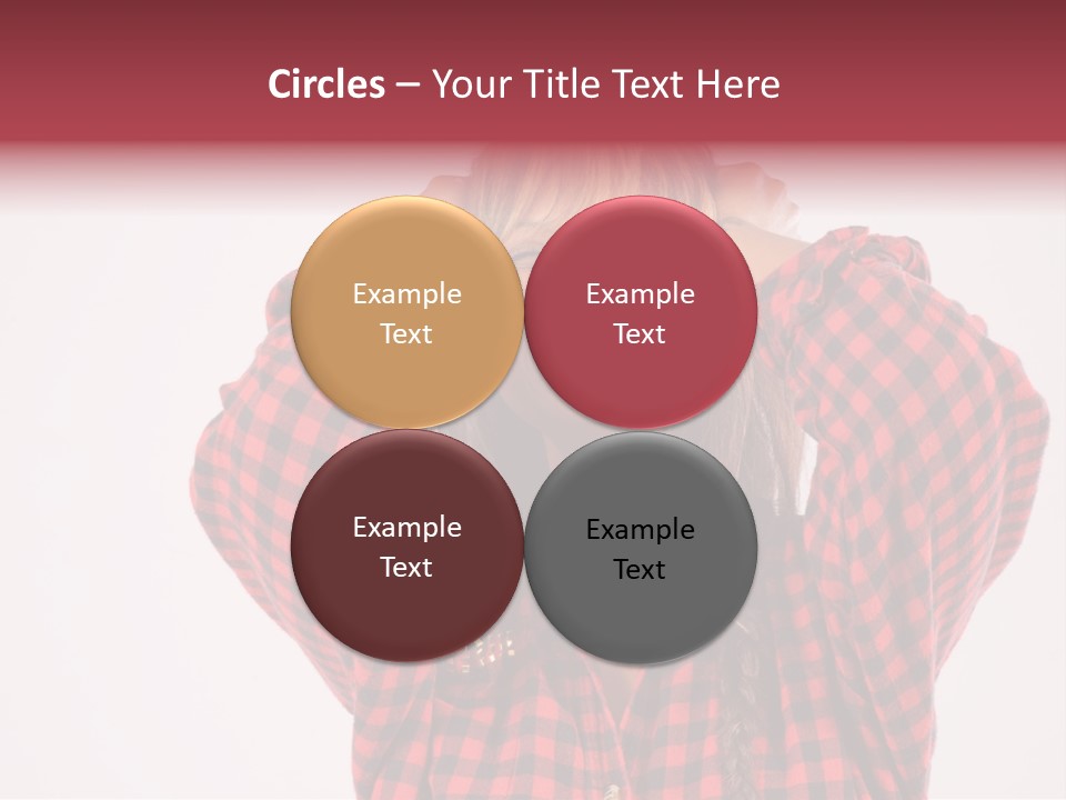 Woman Attractive Lovely PowerPoint Template