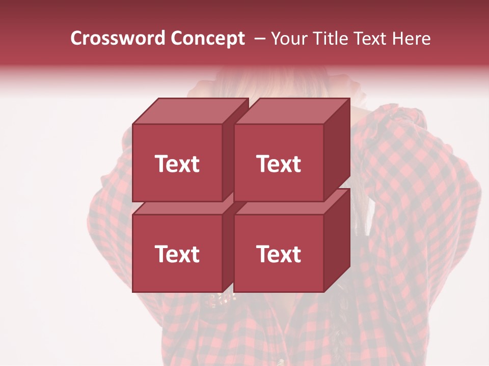 Woman Attractive Lovely PowerPoint Template