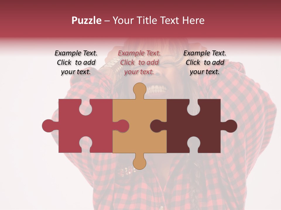 Woman Attractive Lovely PowerPoint Template