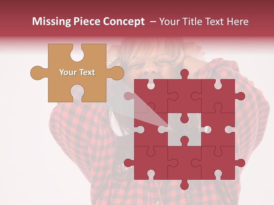 Woman Attractive Lovely PowerPoint Template