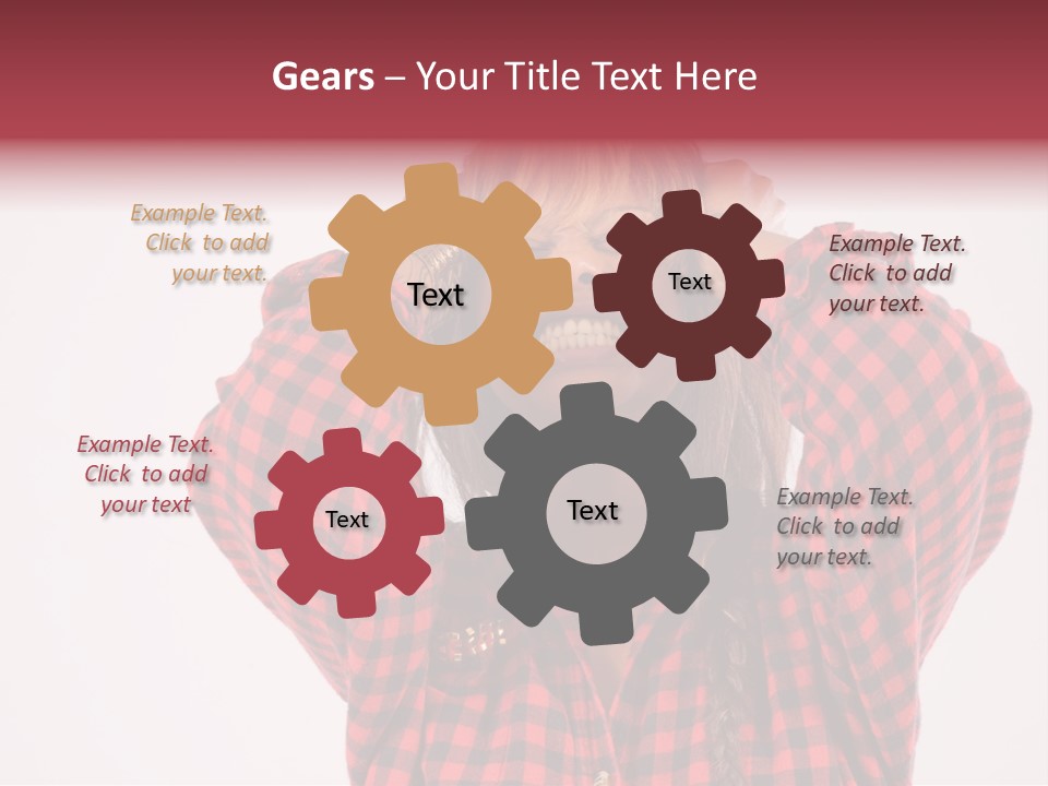 Woman Attractive Lovely PowerPoint Template