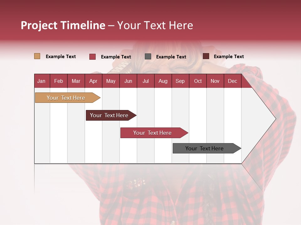Woman Attractive Lovely PowerPoint Template