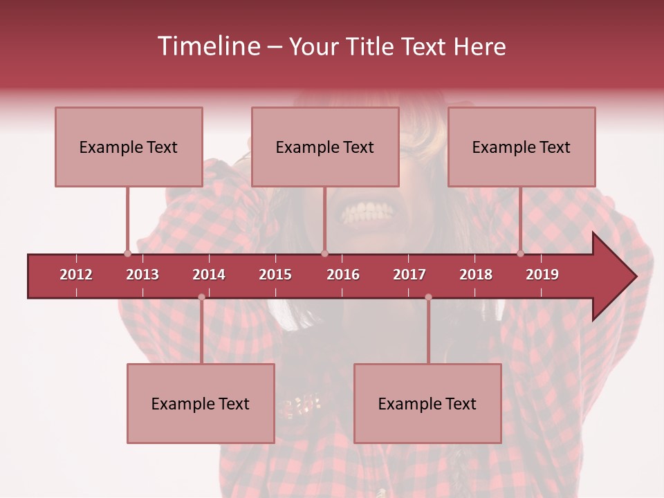 Woman Attractive Lovely PowerPoint Template