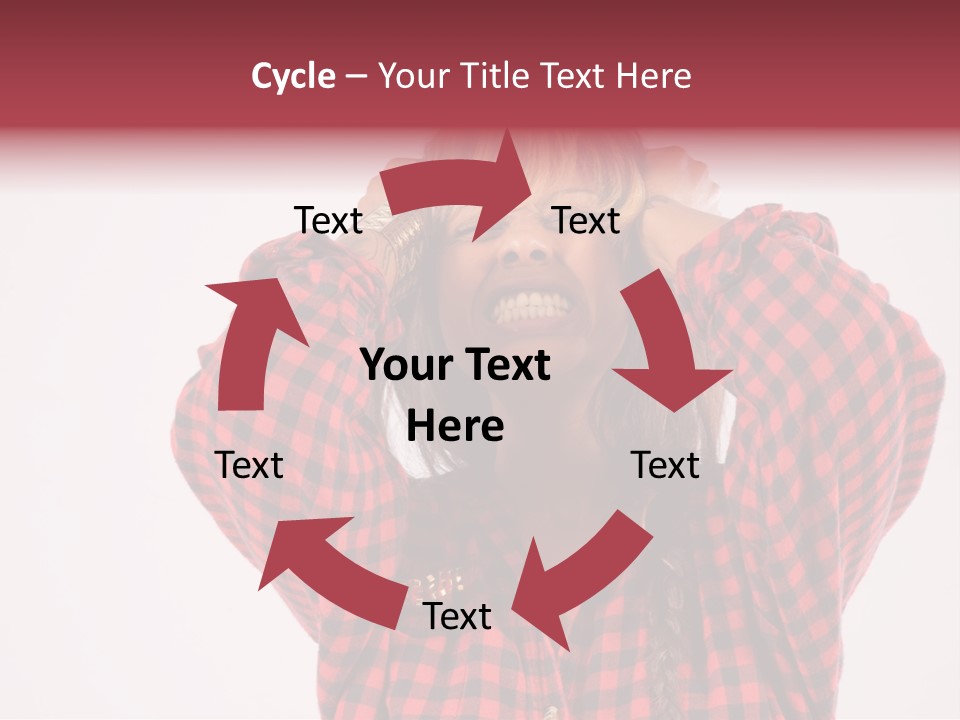 Woman Attractive Lovely PowerPoint Template