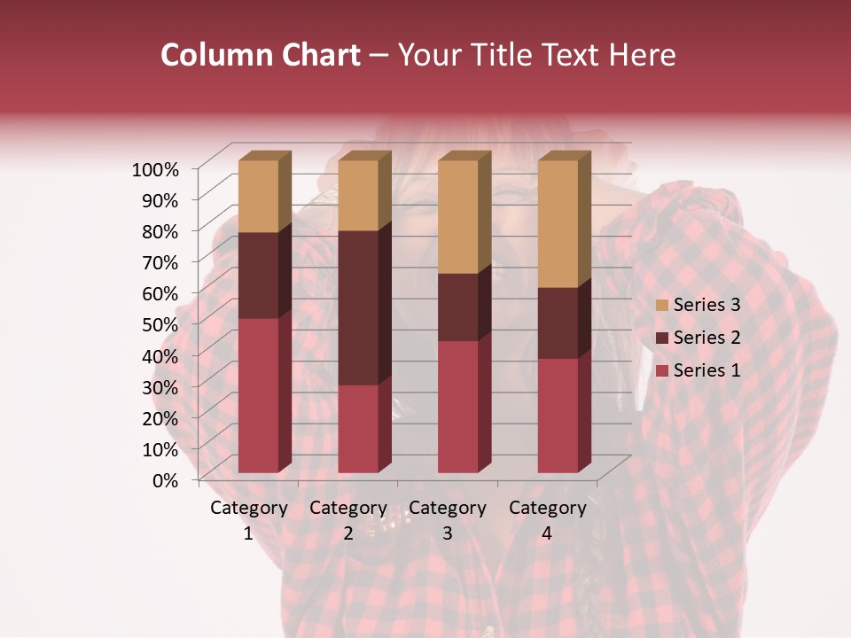 Woman Attractive Lovely PowerPoint Template