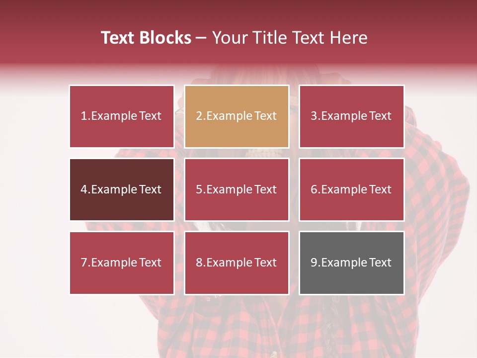 Woman Attractive Lovely PowerPoint Template