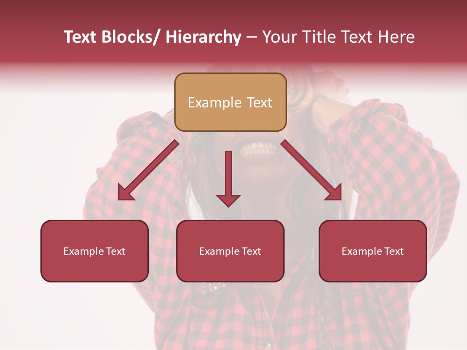 Woman Attractive Lovely PowerPoint Template