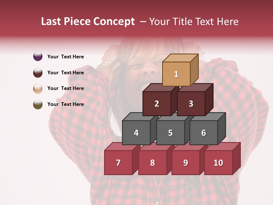 Woman Attractive Lovely PowerPoint Template