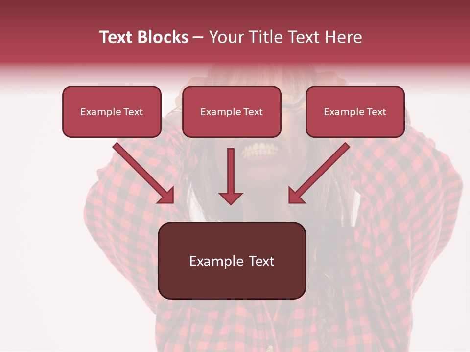 Woman Attractive Lovely PowerPoint Template