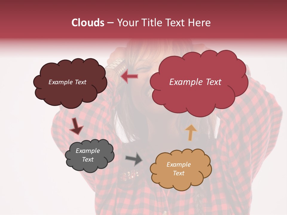 Woman Attractive Lovely PowerPoint Template