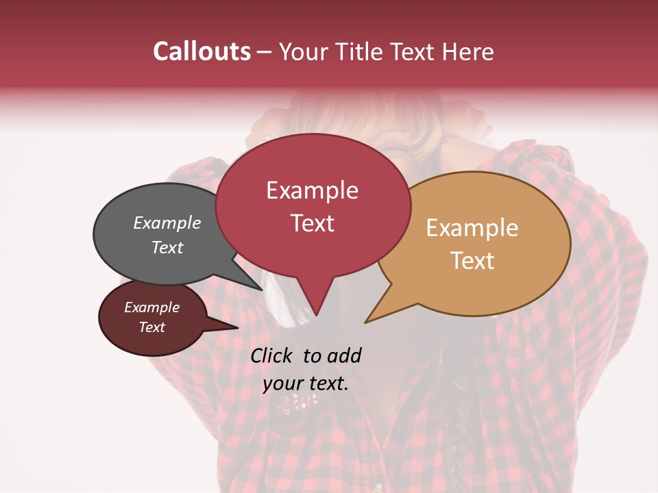 Woman Attractive Lovely PowerPoint Template