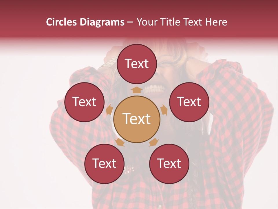 Woman Attractive Lovely PowerPoint Template