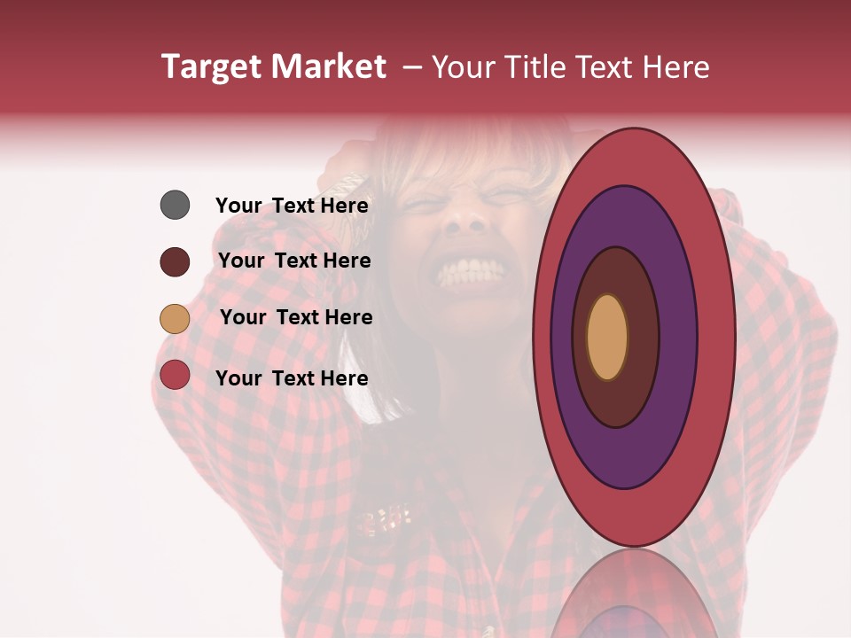 Woman Attractive Lovely PowerPoint Template