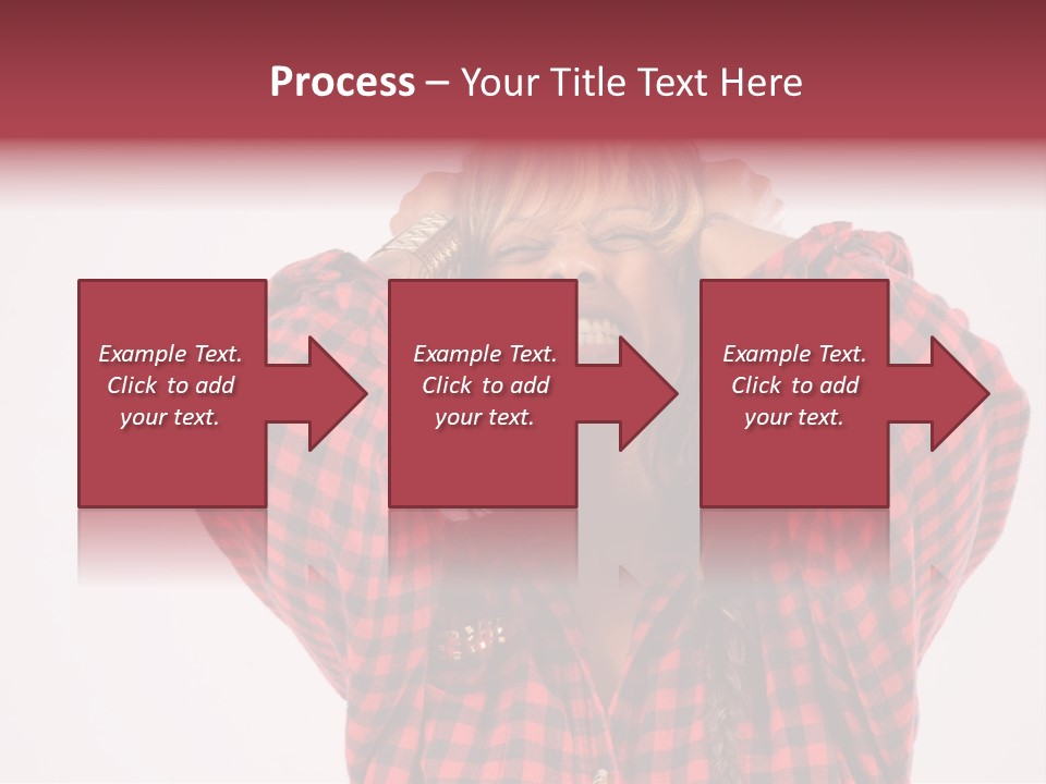 Woman Attractive Lovely PowerPoint Template