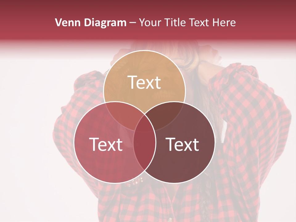 Woman Attractive Lovely PowerPoint Template