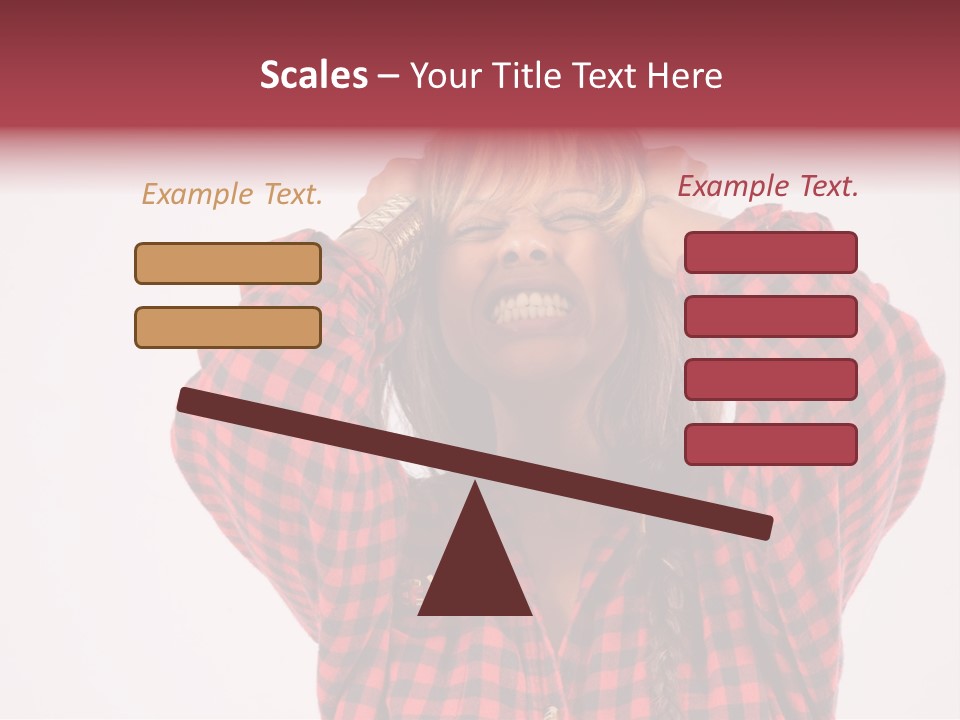 Woman Attractive Lovely PowerPoint Template