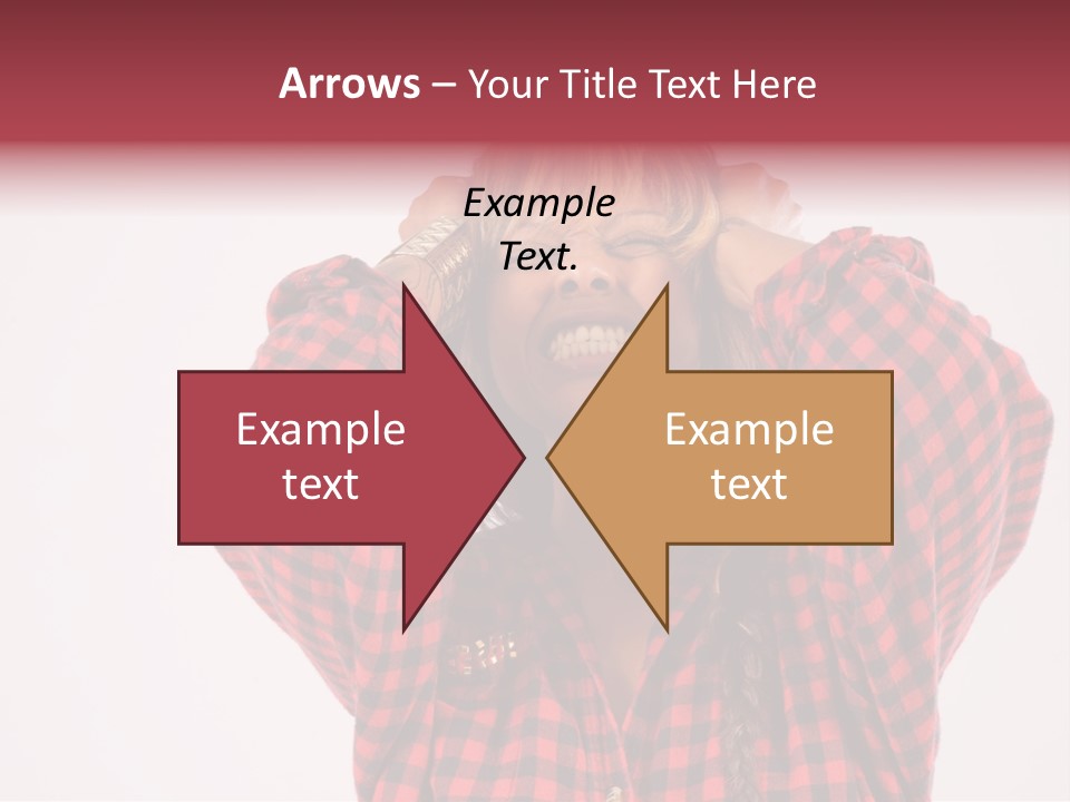 Woman Attractive Lovely PowerPoint Template