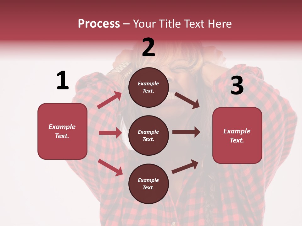 Woman Attractive Lovely PowerPoint Template