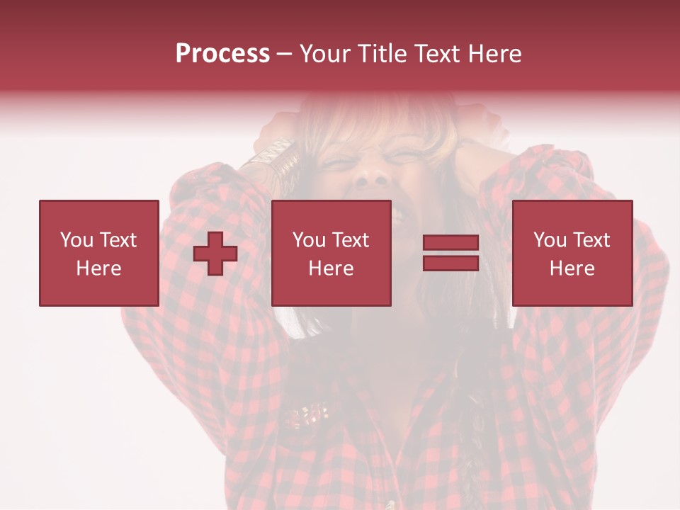 Woman Attractive Lovely PowerPoint Template