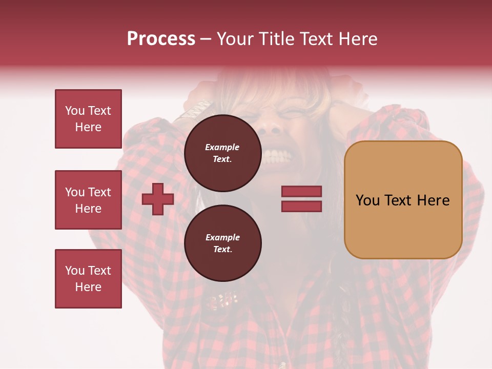 Woman Attractive Lovely PowerPoint Template