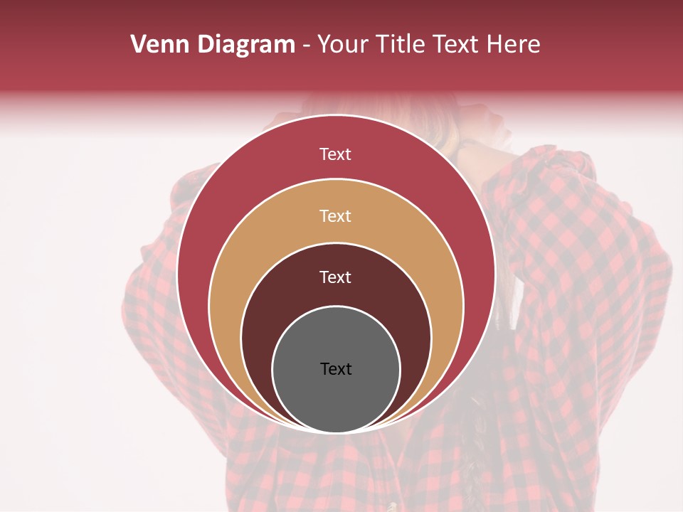 Woman Attractive Lovely PowerPoint Template