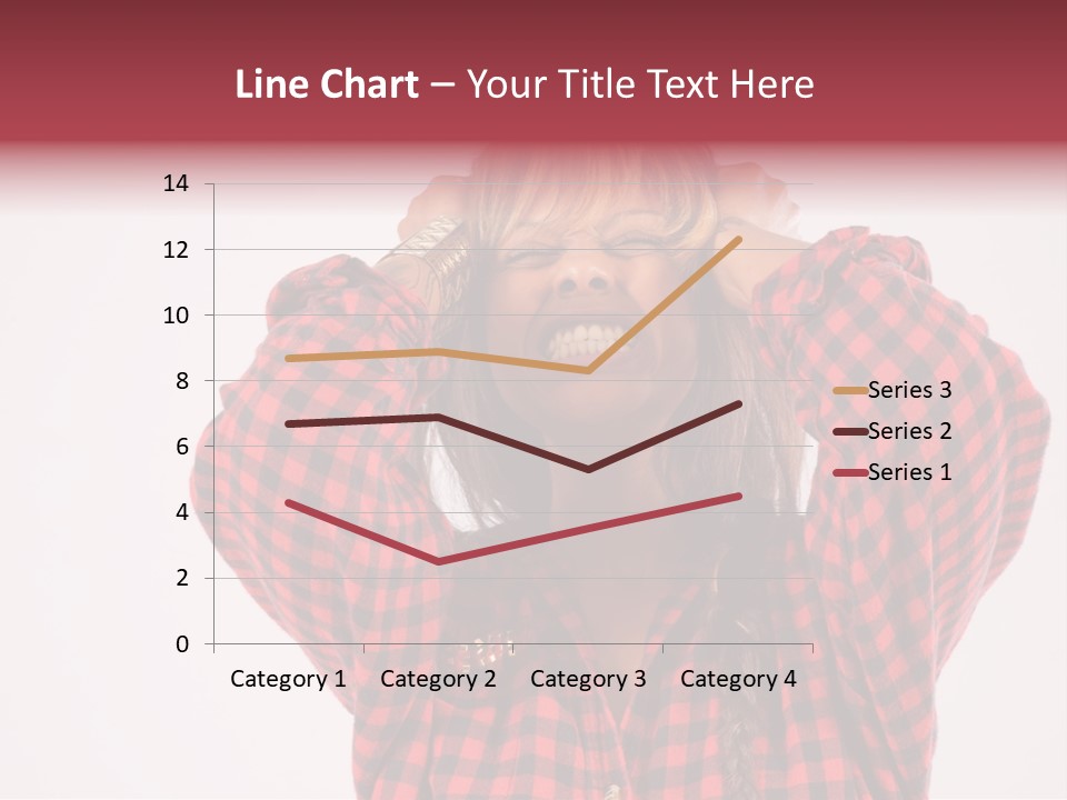 Woman Attractive Lovely PowerPoint Template