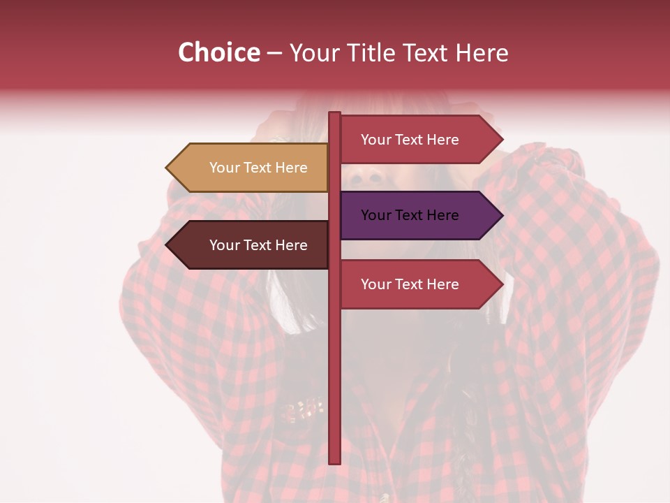 Woman Attractive Lovely PowerPoint Template