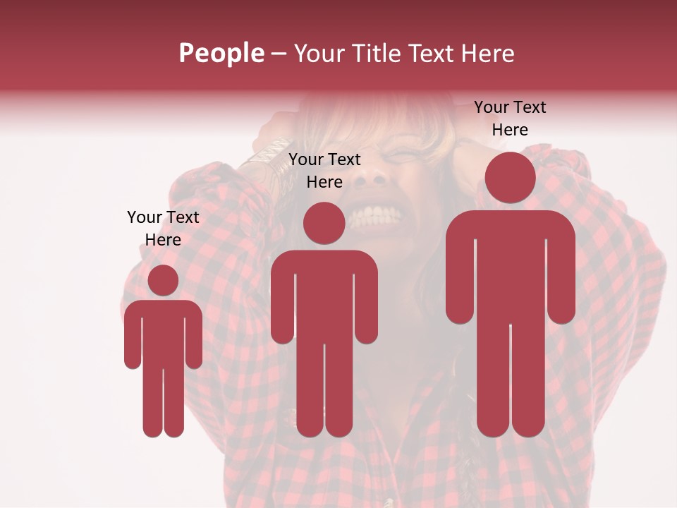 Woman Attractive Lovely PowerPoint Template