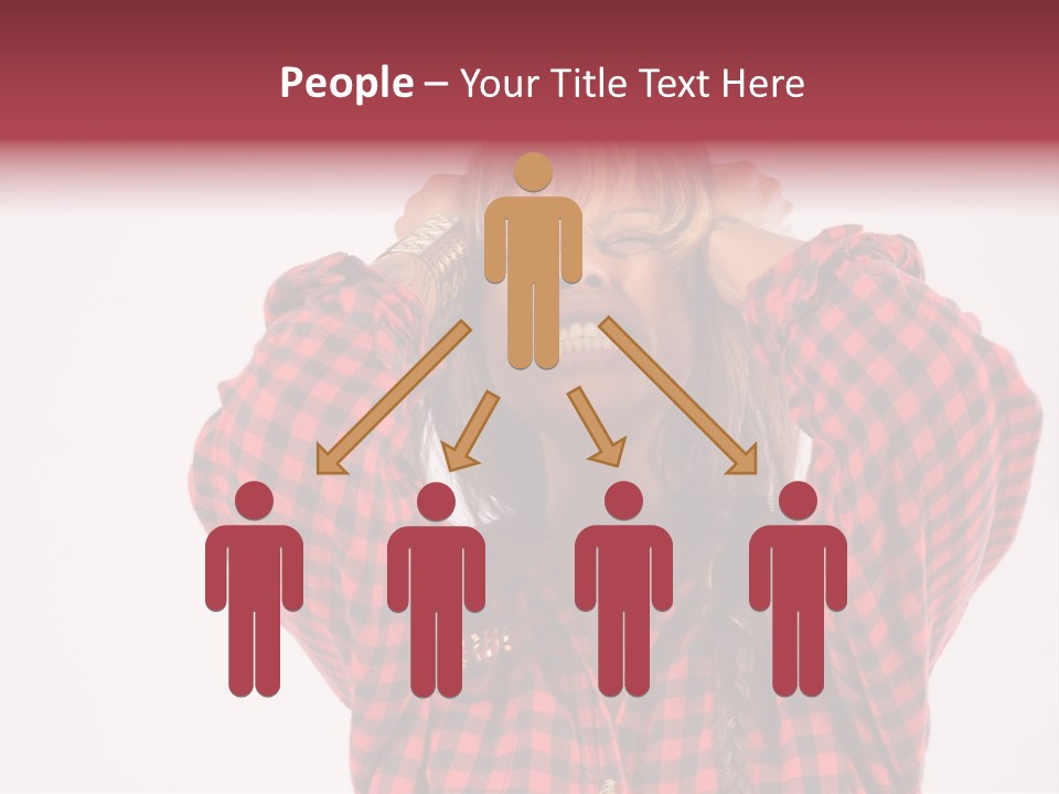 Woman Attractive Lovely PowerPoint Template