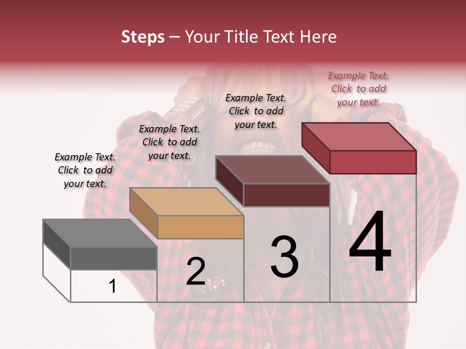 Woman Attractive Lovely PowerPoint Template