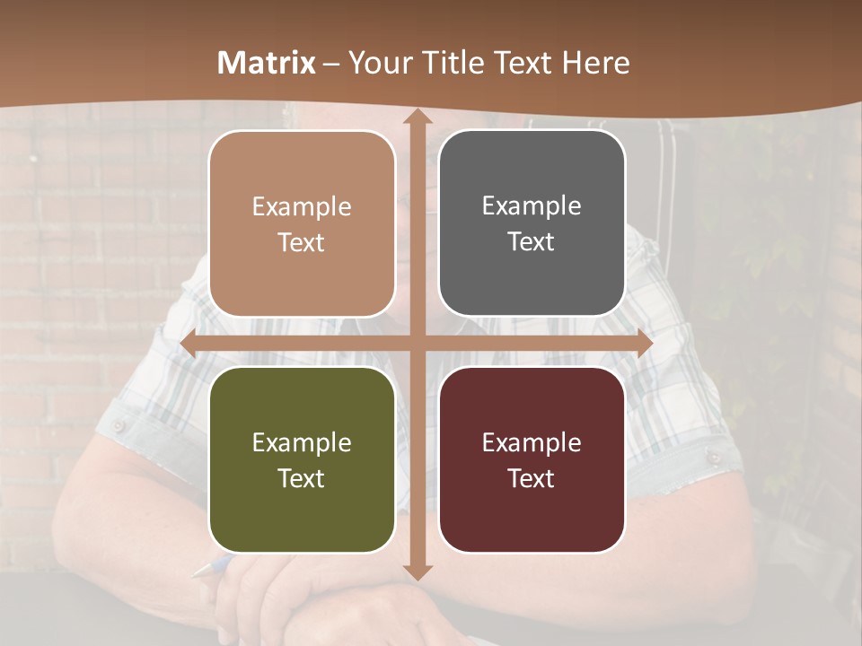 Model Review Correspondence PowerPoint Template