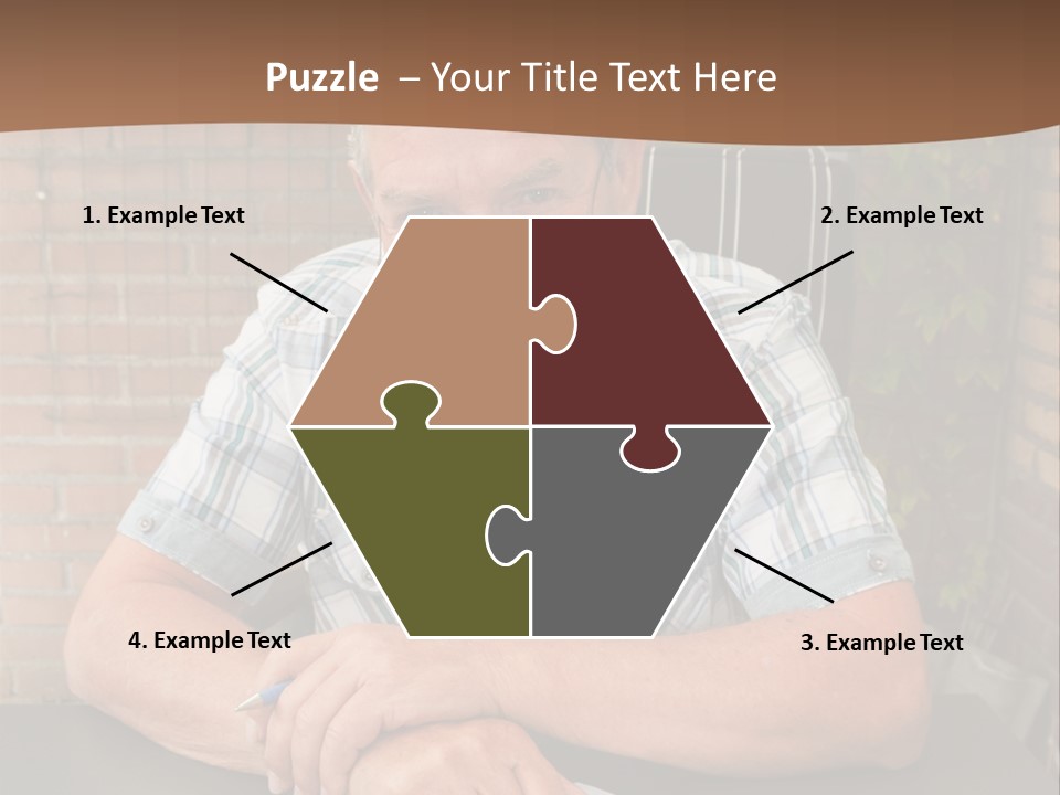 Model Review Correspondence PowerPoint Template