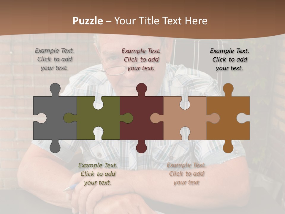 Model Review Correspondence PowerPoint Template