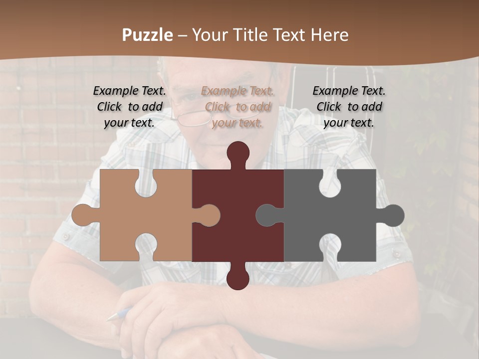 Model Review Correspondence PowerPoint Template
