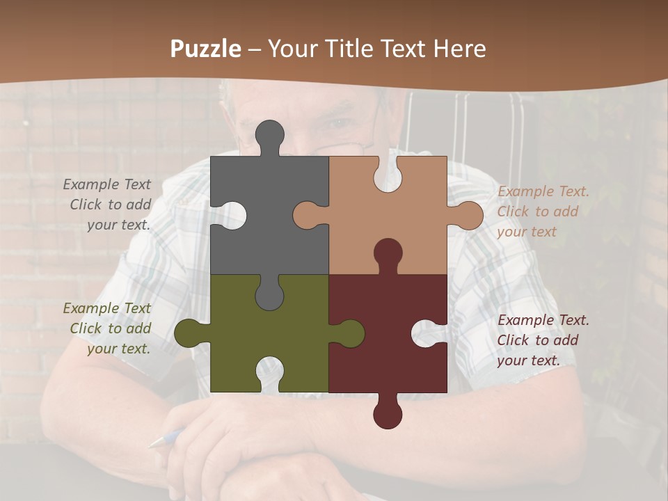 Model Review Correspondence PowerPoint Template
