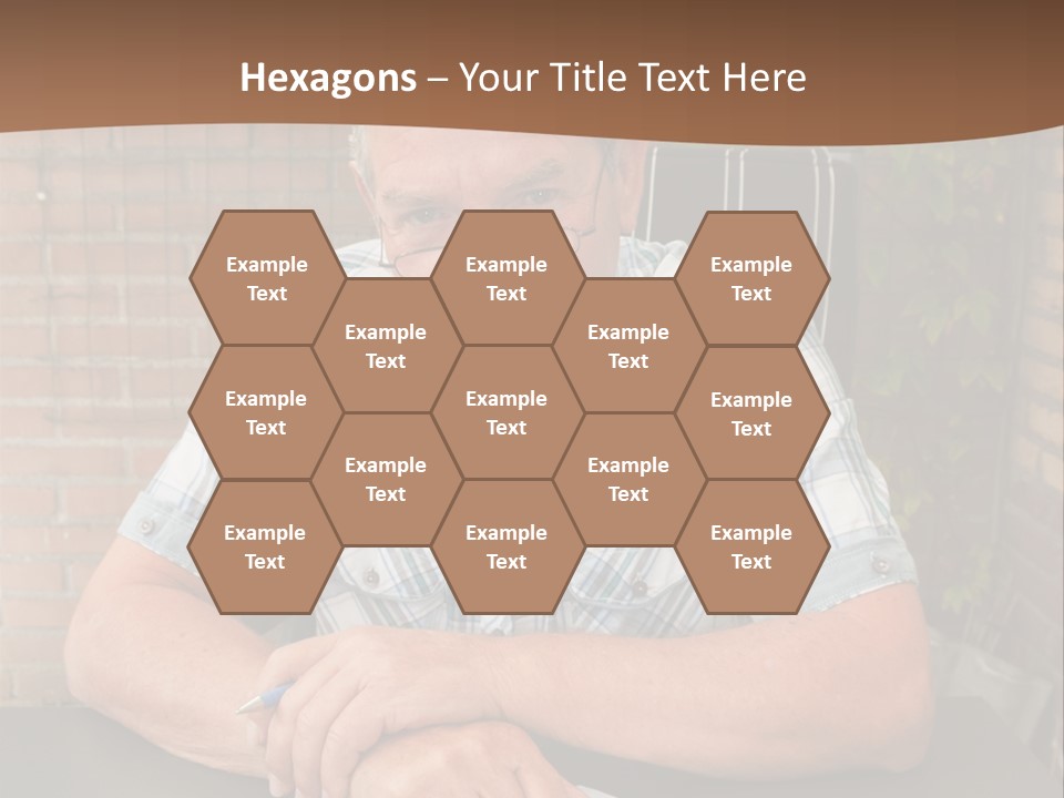 Model Review Correspondence PowerPoint Template