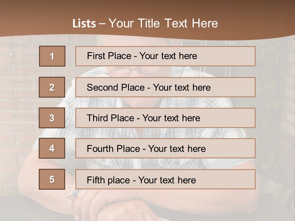 Model Review Correspondence PowerPoint Template