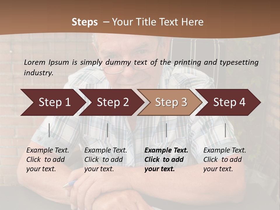 Model Review Correspondence PowerPoint Template