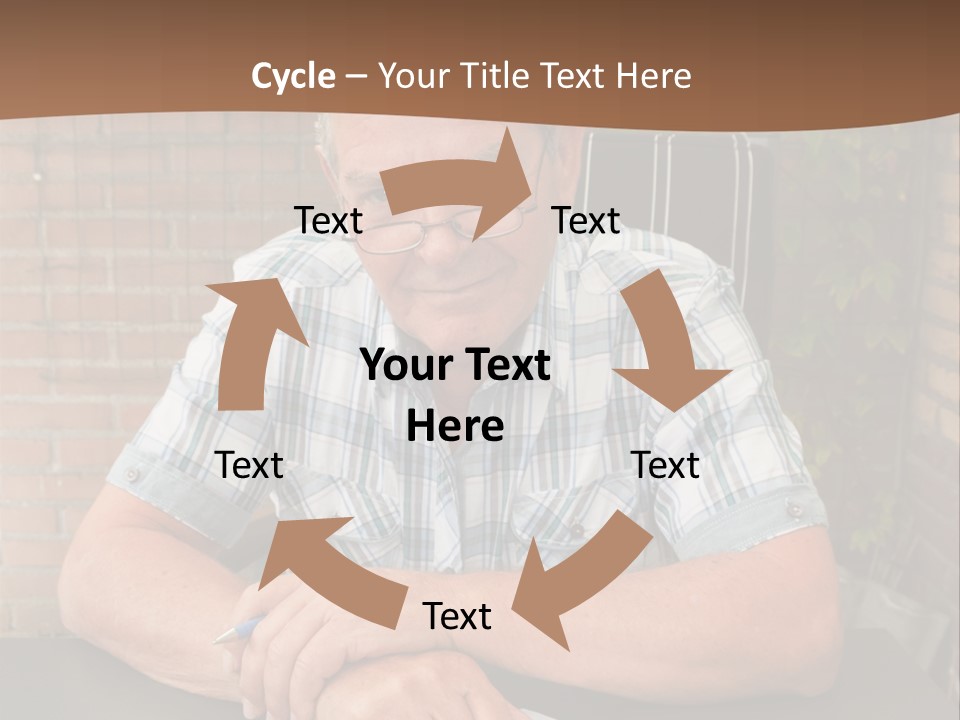 Model Review Correspondence PowerPoint Template