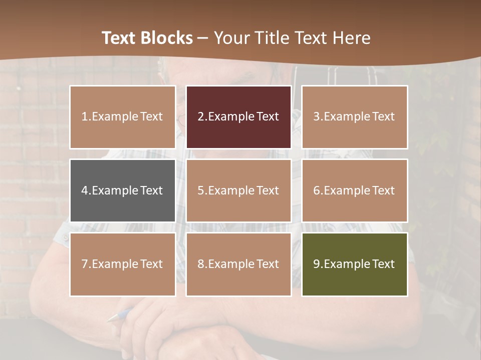 Model Review Correspondence PowerPoint Template