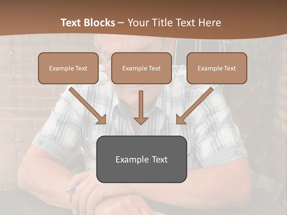 Model Review Correspondence PowerPoint Template