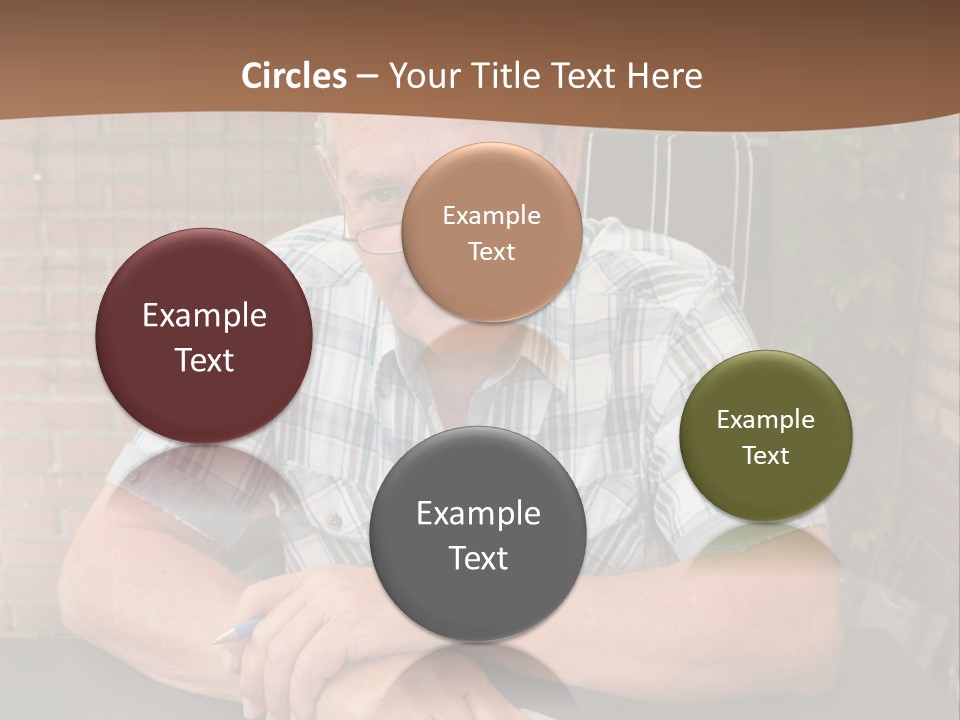 Model Review Correspondence PowerPoint Template