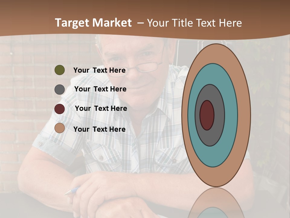 Model Review Correspondence PowerPoint Template