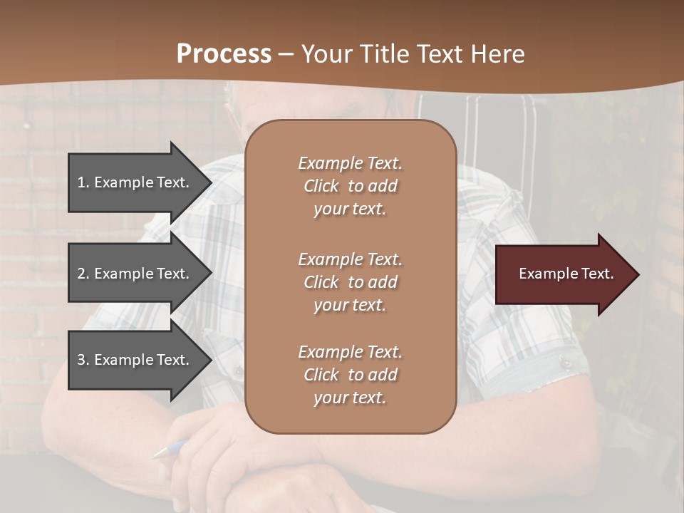 Model Review Correspondence PowerPoint Template