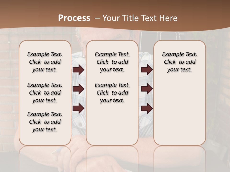 Model Review Correspondence PowerPoint Template