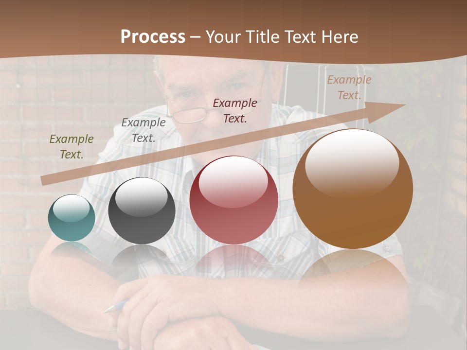 Model Review Correspondence PowerPoint Template