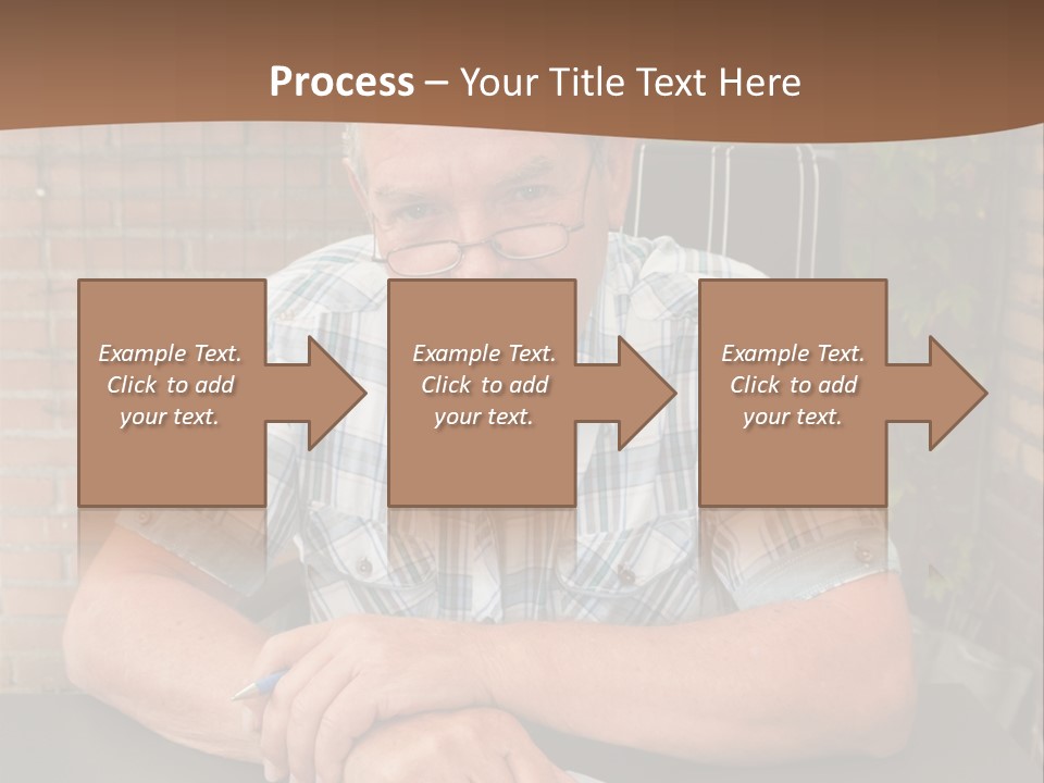 Model Review Correspondence PowerPoint Template