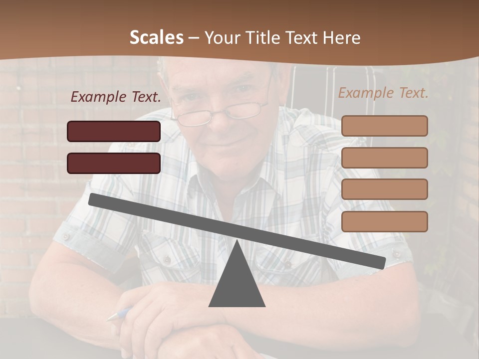 Model Review Correspondence PowerPoint Template