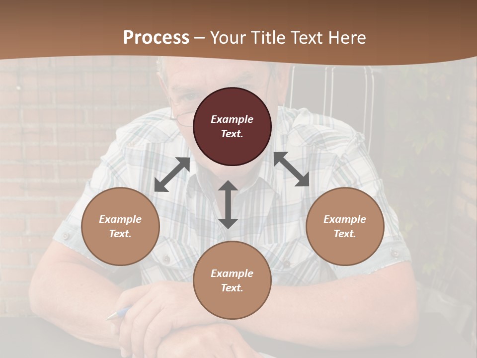 Model Review Correspondence PowerPoint Template