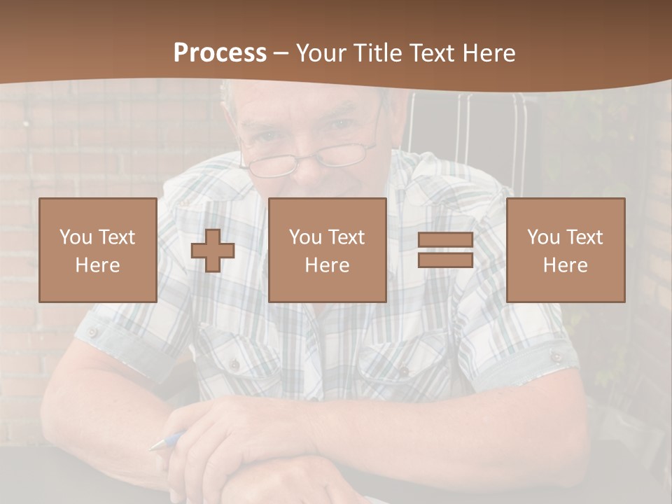 Model Review Correspondence PowerPoint Template